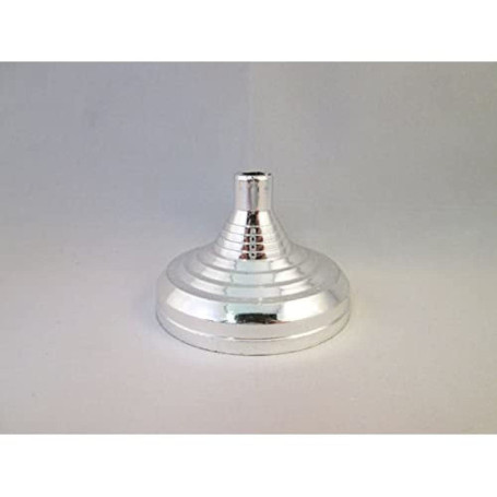 Socle Drapeau de Bureau Argent - Base Drapeaux de Table 1 Trou