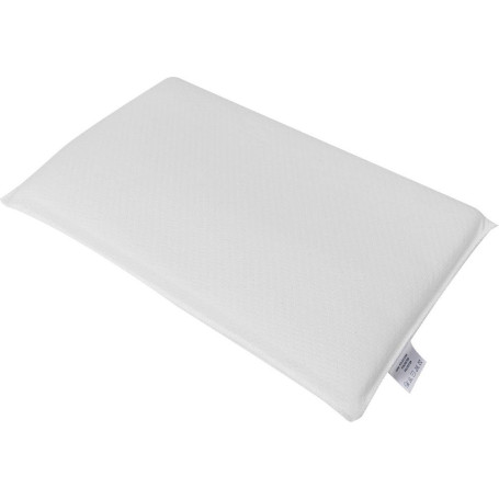 Oreiller Anti-Acarien Poupy pour Enfants - 30 x 20 cm, Blanc