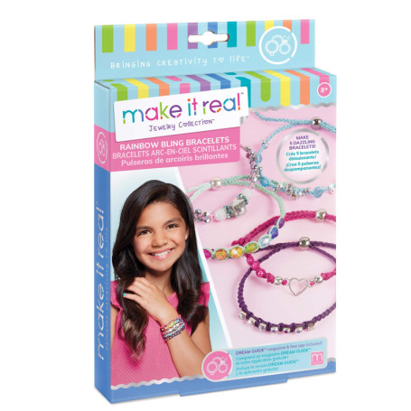 Kit de Fabrication de Bracelets Arc-en-Ciel - Make It Real