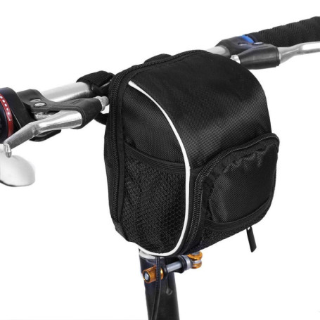 Sacoche de Guidon Tbest pour Vélo - Sac Avant Imperméable et Pliable