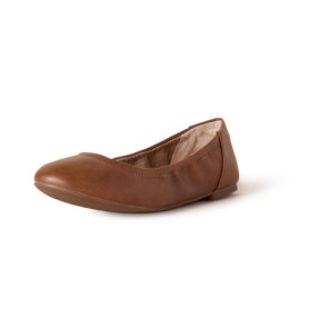 Ballerines Femme Amazon Essentials Belice en Simili Cuir Marron
