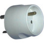 Adaptateur Électrique Mâle 20A à Femelle 16A - Blanc