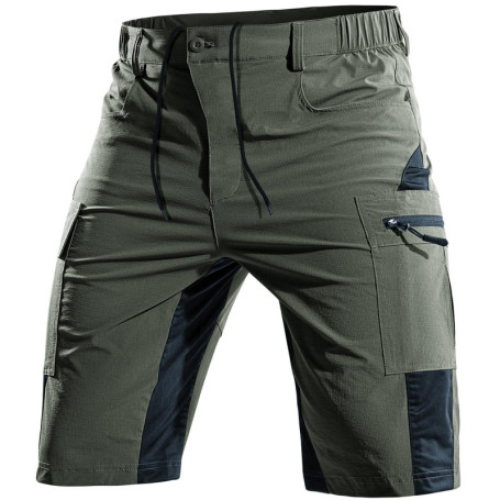 Short de VTT respirant pour homme - Cycorld, vert, taille XL