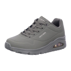 Baskets Tendance Skechers Femme Uno Stand On Air - Olive Durabuck