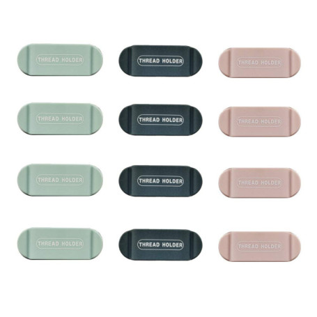 Ensemble de 12 Clips Organisateurs Auto-Adhésifs pour Câbles