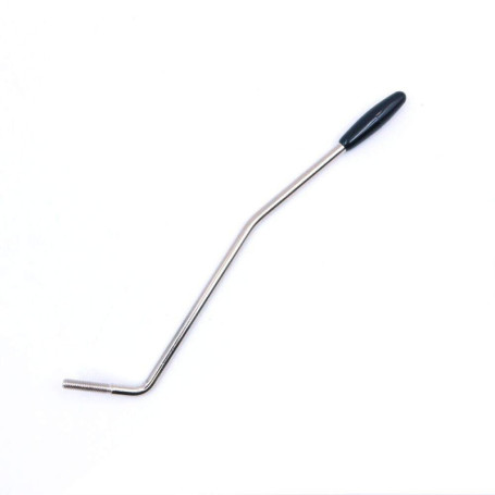 Bras de vibrato Alnicov pour guitare électrique Squier ST - Chrome et embout noir