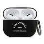 Coque en Silicone Karl Lagerfeld pour AirPods Pro - Noir