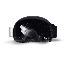 Housse de Protection SOGGLE pour Lunettes de Ski en Microfibre - Noir/Blanc