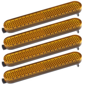 Kit de 4 Réflecteurs de Roue Arrière pour Scooters Électriques Xiaomi