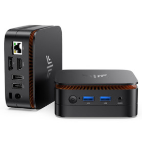 Mini PC NiPoGi Essenx E1 - Intel Alder Lake N95, 16Go RAM, 256Go SSD, Dual Display 4K