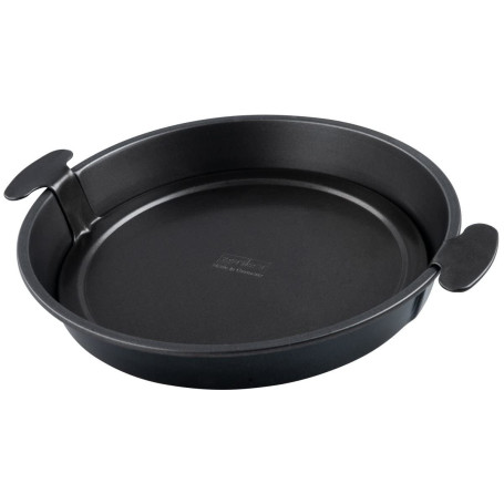 Moule à Tarte Zenker avec Fond Amovible - 28 cm Noir