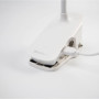Lampe de Bureau à Pince SOLMIRA avec Bras Flexible et 12 LED Dimmables