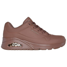 Skechers Uno Stand On Air - Baskets Femme Confortables en Brun