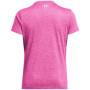 T-shirt Femme Under Armour Tech SSC Twist - Rose Super