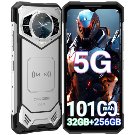 DOOGEE S200 Smartphone Incassable 5G avec Écran Arrière et Charge Rapide