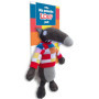 Peluche Loup avec Pull Coloré - Doudou Enfant