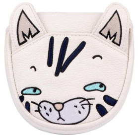 Housse de Golf en Cuir Chat - Protection Élégante pour Putter