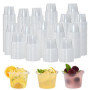 Lot de 500 Gobelets à Shot 25 ML - Verres à Liqueur Transparents pour Fêtes