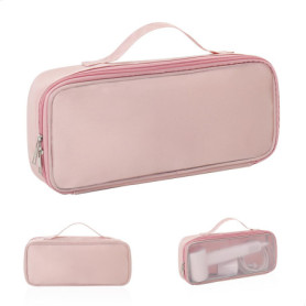 Sac de Rangement Rose pour Sèche-Cheveux et Fer à Friser