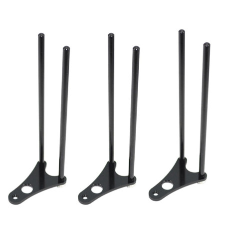 Barres Anti-Chute en Aluminium pour Pêche à la Carpe - Lot de 3