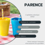 Lot de 2 Gobelets Réutilisables Colorés 250 ml - Pratiques pour Fêtes et Événements