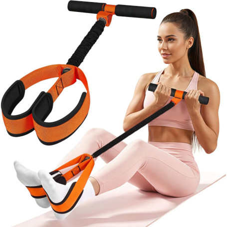 Bande de Résistance avec Poignée pour Pédale - Appareil d'Exercice Abdominaux