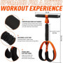 Bande de Résistance avec Poignée pour Pédale - Appareil d'Exercice Abdominaux