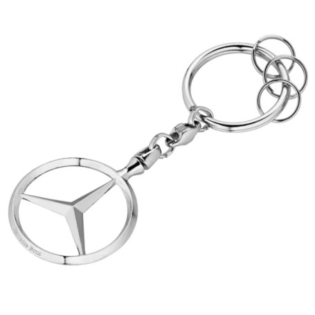 Porte-clés Étoile Mercedes-Benz Bruxelles en Zinc Poli