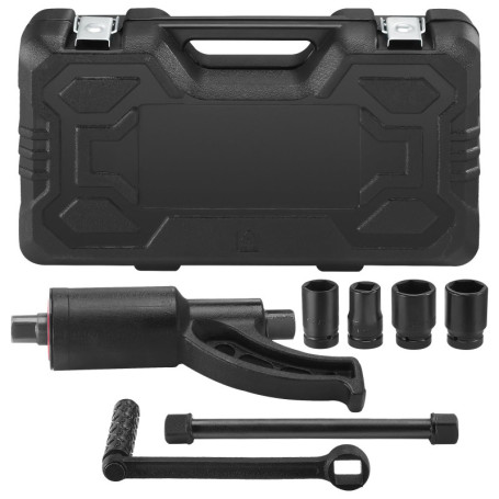 VEVOR Clé Multiplicateur de Couple 25,4 mm avec Douilles - Outil de Démontage Écrous