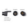 Adaptateur de Prise 7 à 13 Broches pour Remorque 12V - Étanche et Durable