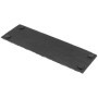Lot de 6 Plateaux en Ardoise Naturelle pour Apéritif - 30 x 10 cm