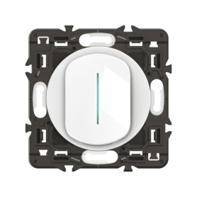 Interrupteur Va-et-vient Céliane Legrand - Design Moderne Blanc 10A