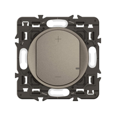 Interrupteur Variateur Legrand pour Lampes Dimmables - Prêt à Installer - Titanium