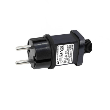 Transformateur LED IP44 4.5V 6W pour Éclairage de Noël - Prise Européenne