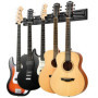 Support mural pour guitare Donner 5 - Noir, réglable pour tous types d'instruments