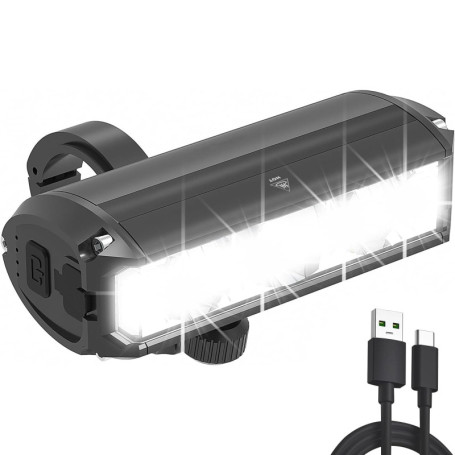 Lampe Vélo LED Avant LeuKoles - Puissante et Étanche IPX4