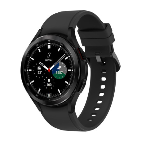 Samsung Galaxy Watch4 Classic 46 mm - Montre Intelligente LTE avec Lunette Tournante