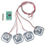 Kit de Capteurs de Pression HX711 - 4 Jauges de Contrainte 50kg pour DIY