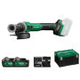 Meuleuse d'angle sans fil HIKOKI G1813DVE - 18V, 5Ah, Brushless