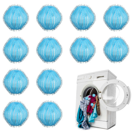 Grsta 12 Boules Anti-Poils Réutilisables pour Machine à Laver