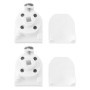 ECSiNG Lot de 2 Mécanismes de Commande pour Rideaux Romains 37x33 mm