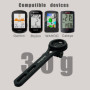 Support de Guidon GPS en Aluminium pour Vélo - Compatible Garmin, Wahoo, GoPro