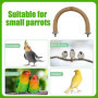 Perchoir en Corde U pour Oiseaux - Accessoire de Jeu et d'Exercice