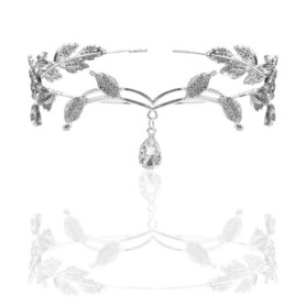 Tiare Élégante en Strass HUTRADE pour Mariage et Fêtes