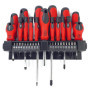 Kit Professionnel KOMBO 38 Pièces avec Tournevis et Support Mural Inclus