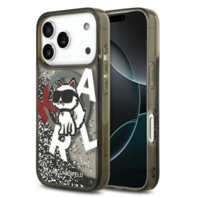 Coque à Paillettes Liquides Choupette pour iPhone 17 Pro Max - CG Mobile