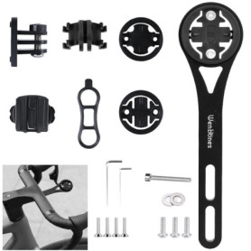Support de Vélo Wenbones en Aluminium pour GPS et Caméras d'Action