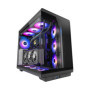 Boîtier Gaming Mars MC-REV ATX avec Verre Trempé et Ventilateurs ARGB