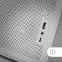 Boîtier MicroATX Mars Gaming MC-XPRO - Ultra-Compact et Design MESH Blanc