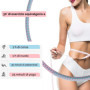 Hula Hoop Fitness Amovible en Mousse EVA pour Adultes et Enfants